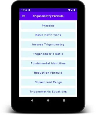 All Trigonometry Formula android App screenshot 7